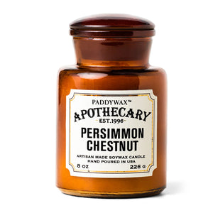 Apothecary Candle, Persimmon Chestnut