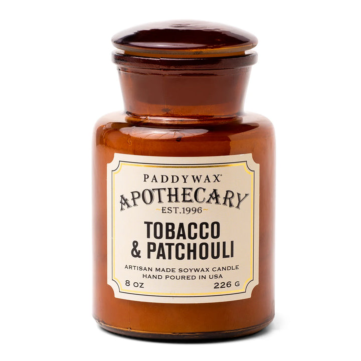 Apothecary Candle, Tobacco Patchouli