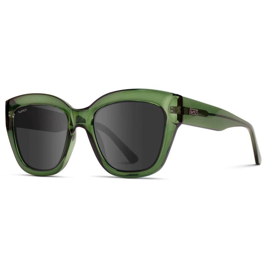 Ava Sunglasses, Emerald Green