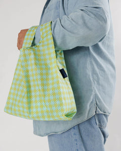 Baby BAGGU Mint Pixel Gingham