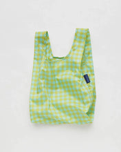 Load image into Gallery viewer, Baby BAGGU Mint Pixel Gingham