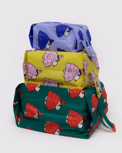 BAGGU 3D Zip Set, Puffy Snoopy