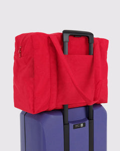 BAGGU Cloud Carry On, Candy Apple Red