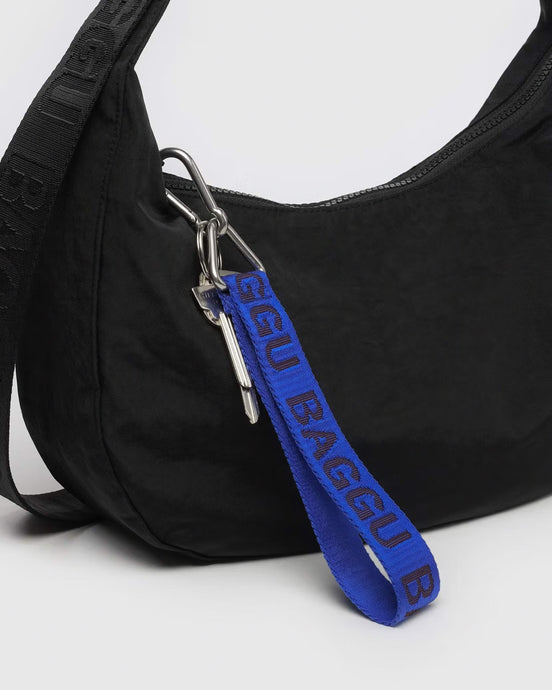 BAGGU Logo Keychain, Cobalt Blue