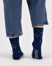 Hlaða mynd inn í gallerískoðara, BAGGU Crew Socks, Constellation Midnight