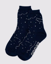 Hlaða mynd inn í gallerískoðara, BAGGU Crew Socks, Constellation Midnight