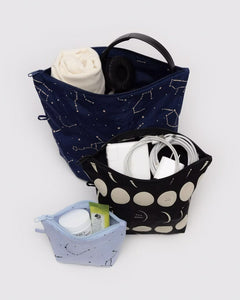 BAGGU Go Pouch Set, Night Sky