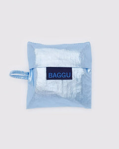 Baby BAGGU, Metallic Light Blue