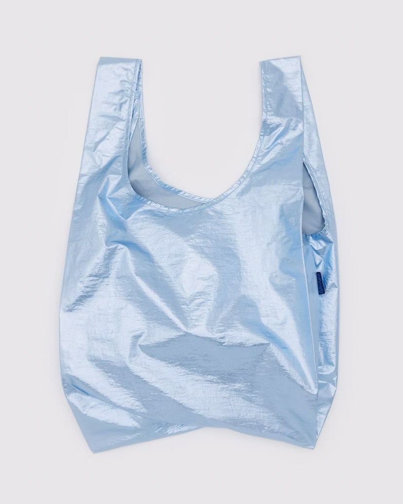 BAGGU Metallic Light Blue