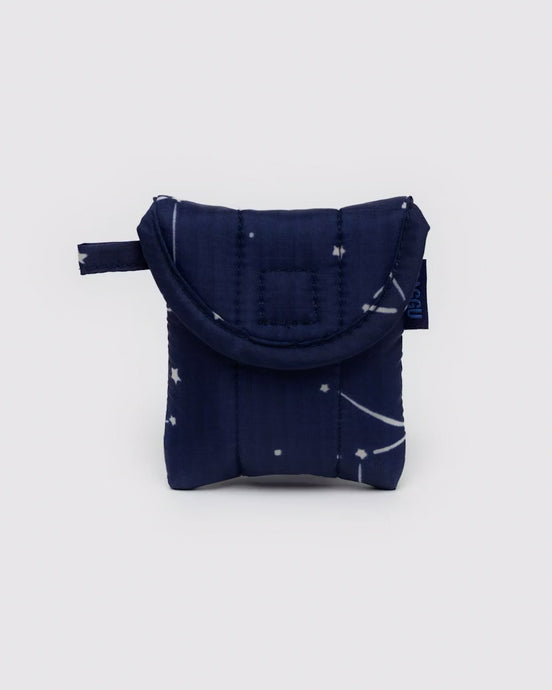 BAGGU Puffy Earbuds Case, Constellation Midnight