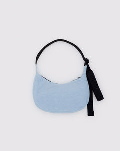 BAGGU Small Crescent Bag, Embroidered Ballet Icons