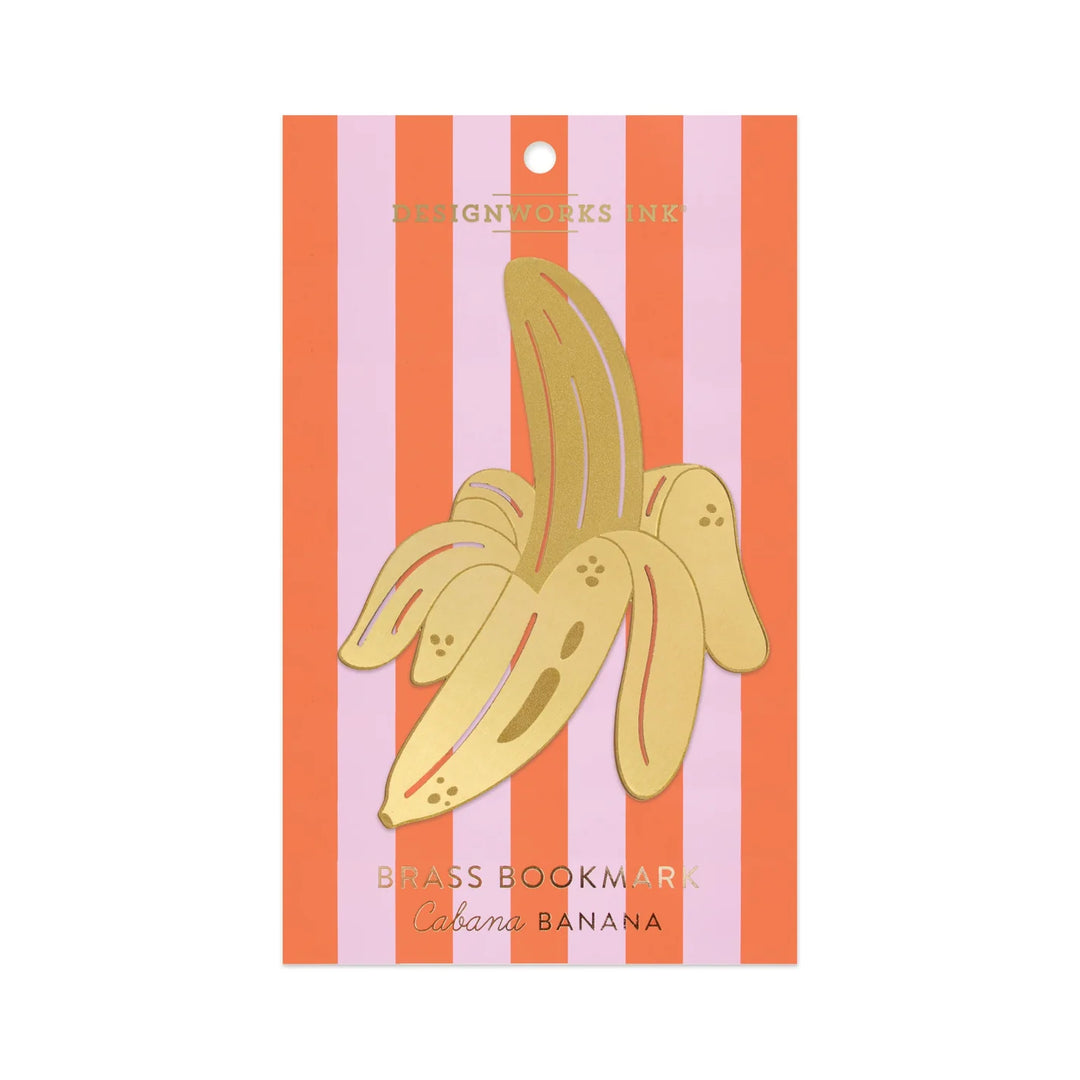 Metal Bookmark - Cabana Banana