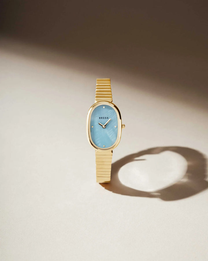Breda - Jane Watch, Gold/Sky