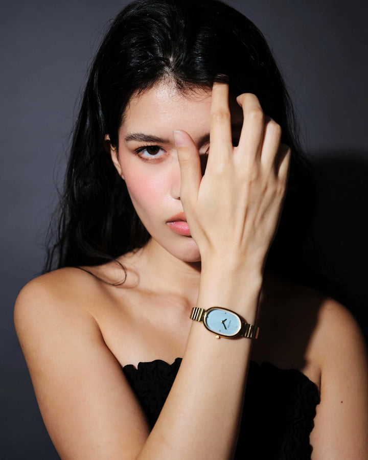 Breda - Jane Watch, Gold/Sky