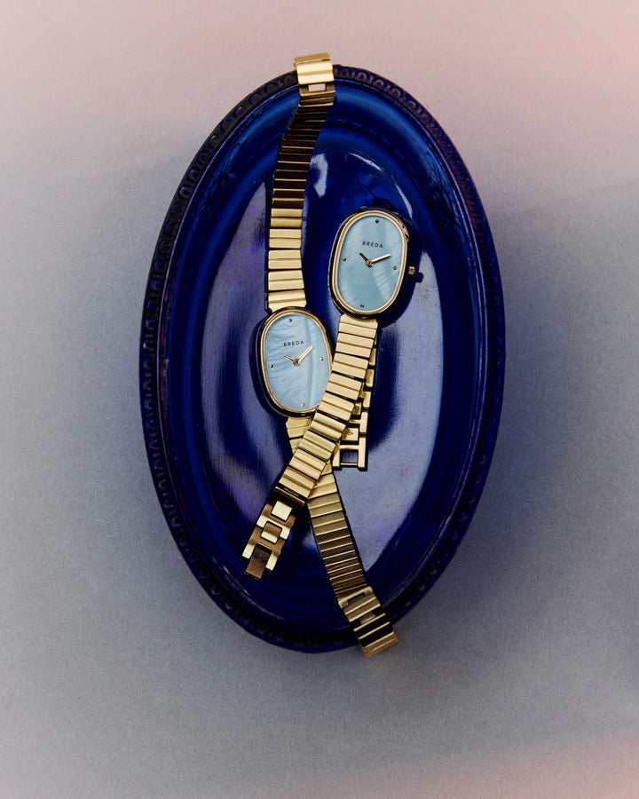Breda - Jane Watch, Gold/Sky