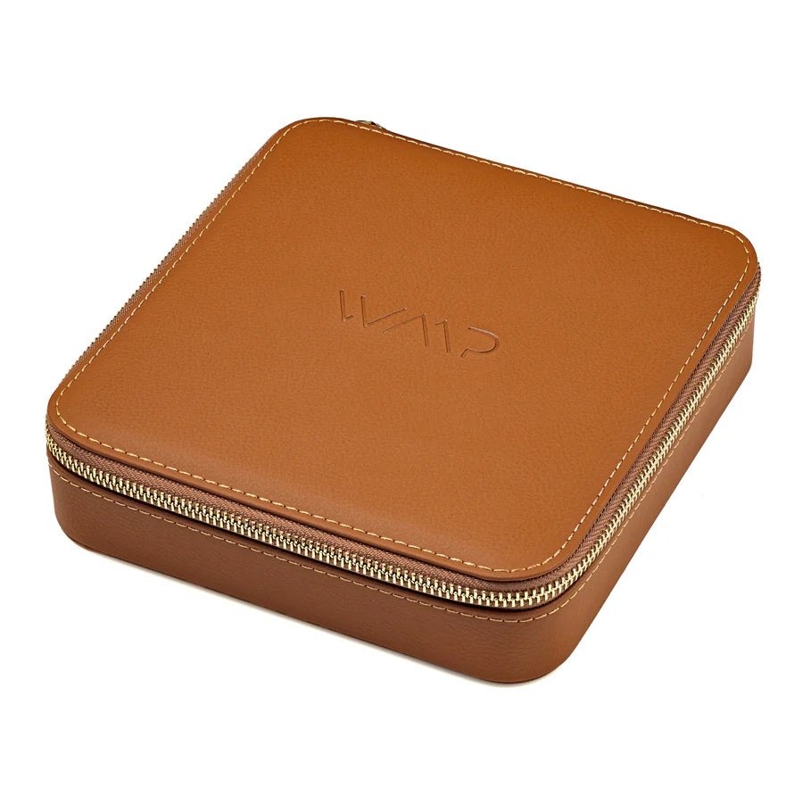 3 Piece Sunglasses Case, Brown