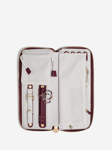 Stackers Slim Travel Case, Burgundy