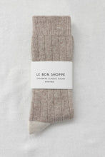 Load image into Gallery viewer, Le Bon Shoppe Cashmere Socks Extended