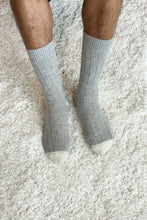 Load image into Gallery viewer, Le Bon Shoppe Cashmere Socks Extended