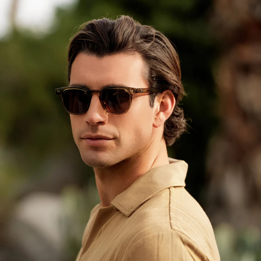 WMP Clark Sunglasses, Crystal Verde