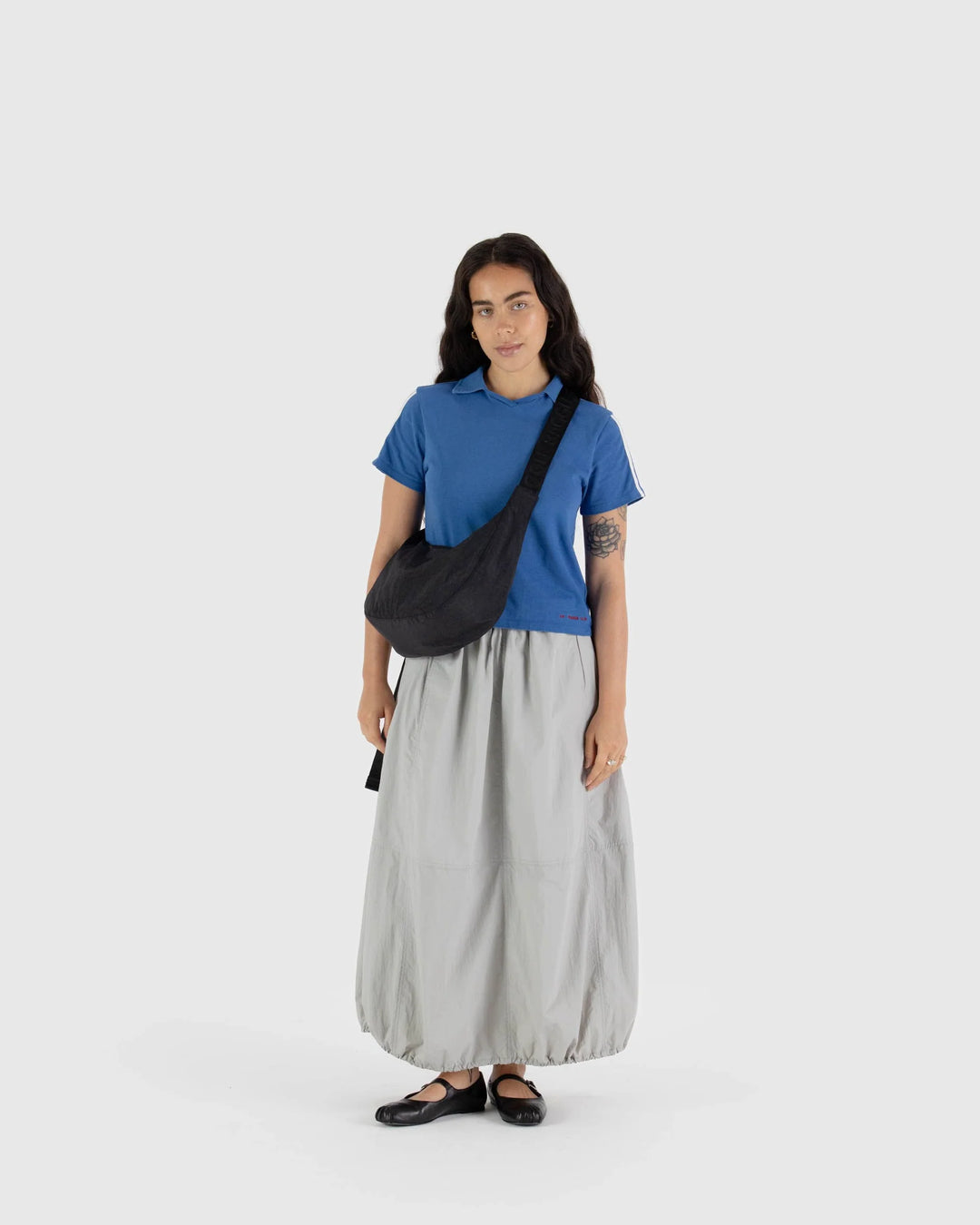 BAGGU Crescent Bag, Black