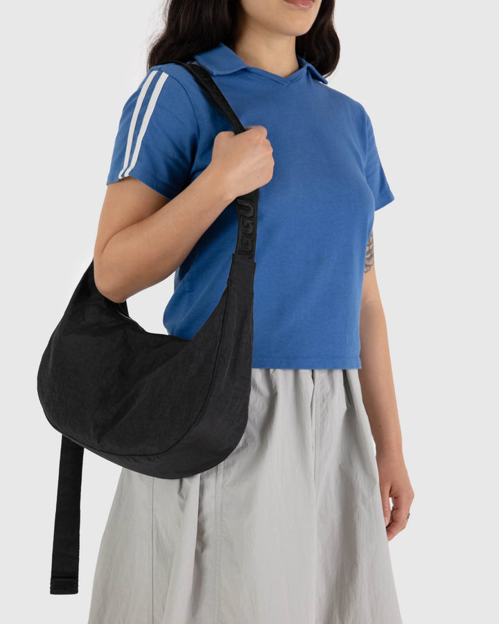 BAGGU Crescent Bag, Black