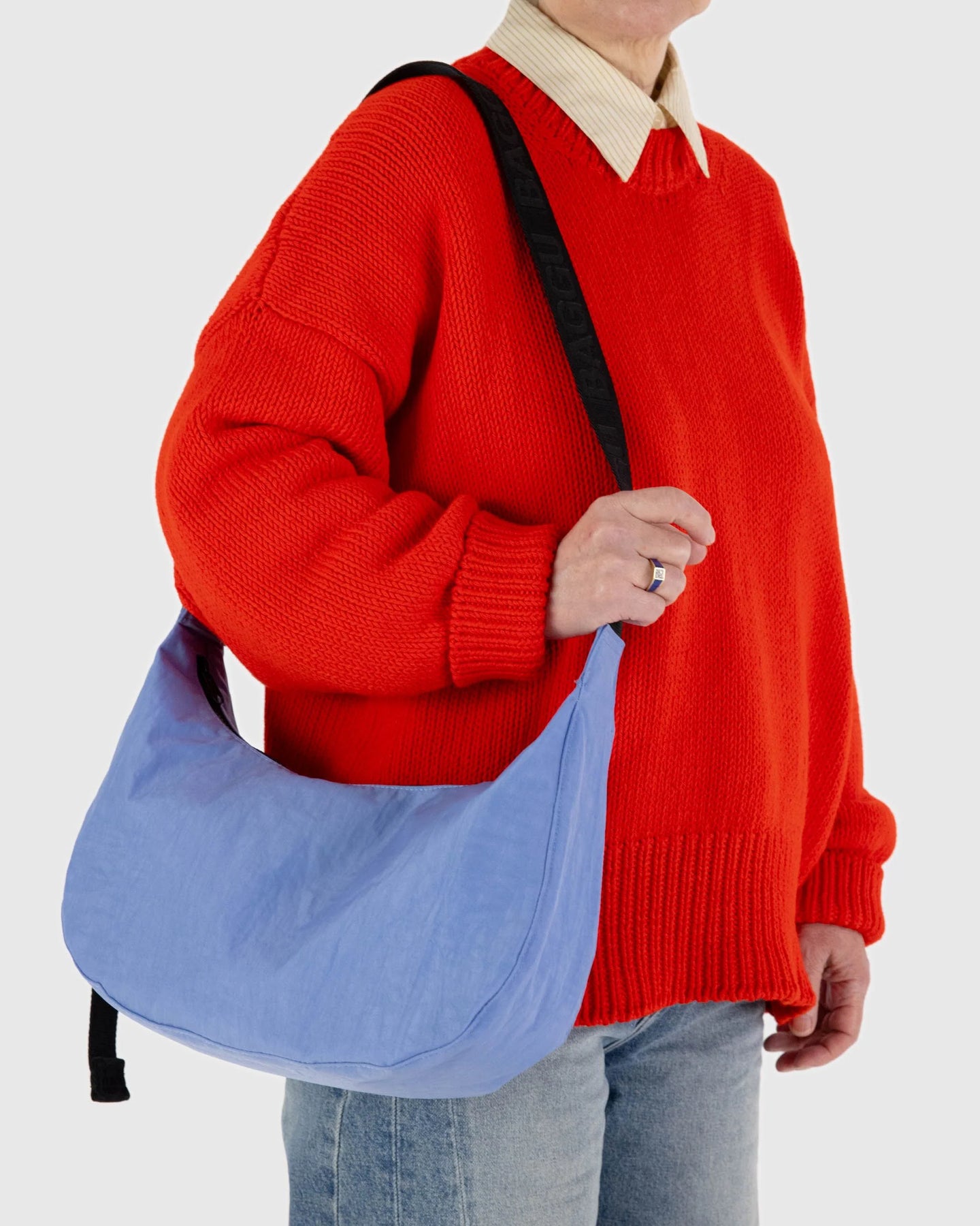 BAGGU Crescent Bag, Cornflower