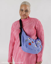 Load image into Gallery viewer, BAGGU Crescent Bag, Embroidered Hello Kitty