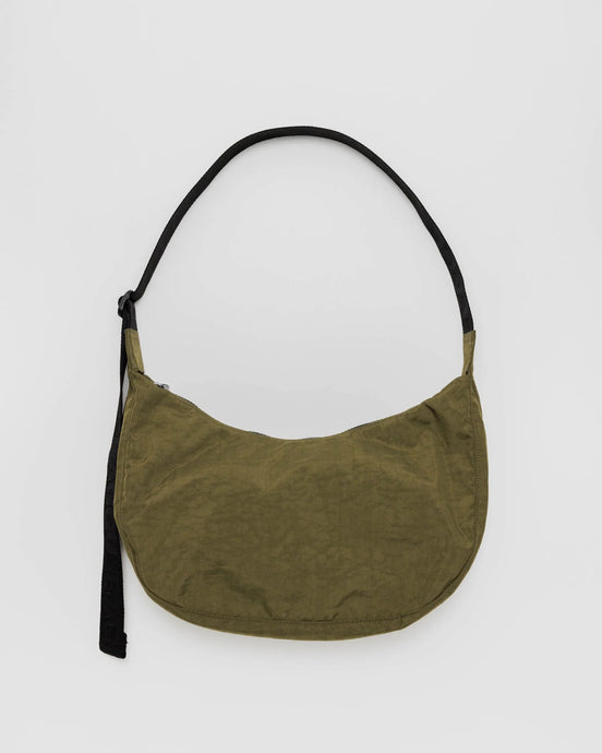 BAGGU Crescent Bag, Seaweed