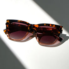 Load image into Gallery viewer, Dakota Sunglasses, Crystal Brown Tortoise