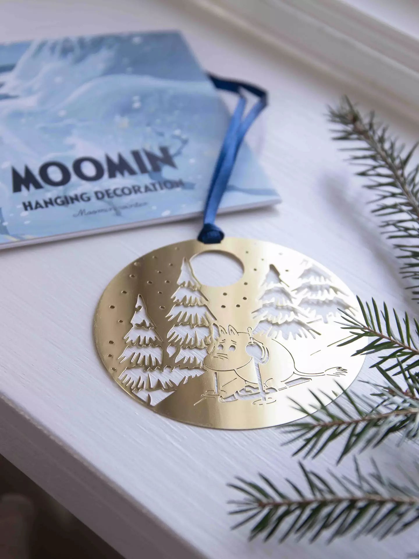 Christmas Decoration Moomin Winter Gold