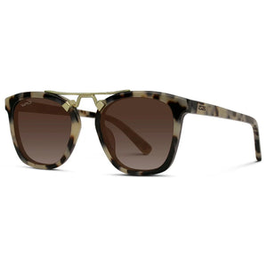 Demi Sunglasses, Beige Tortoise