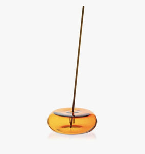 Dimple Incense Holder, Yellow