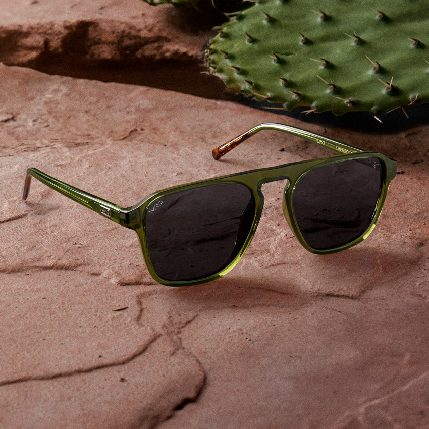 Emerson Sunglasses, Saguaro Green