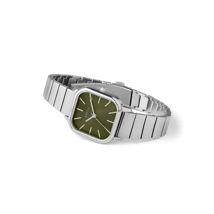 Breda - Esther Watch, Silver/Green