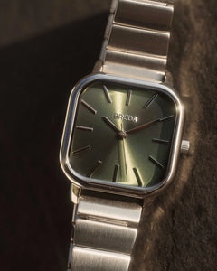 Breda - Esther Watch, Silver/Green