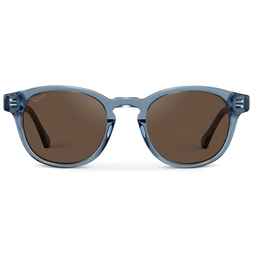 WMP Felix Sunglasses, Denim Blue