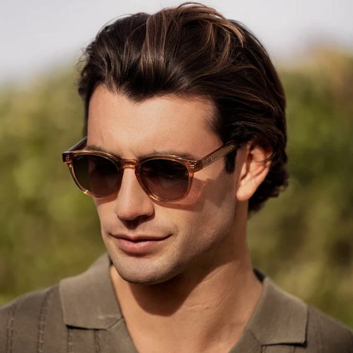 WMP Felix Sunglasses, Crystal Brown