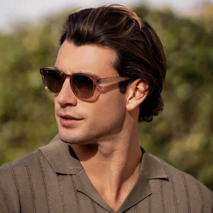WMP Felix Sunglasses, Crystal Brown