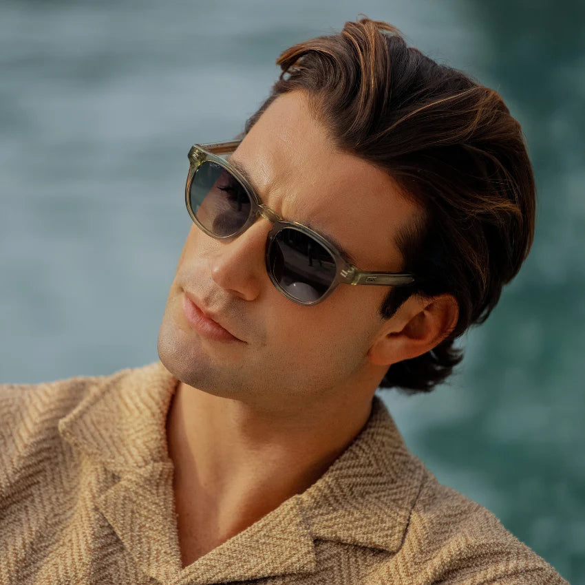 WMP Felix Sunglasses, Palm Green