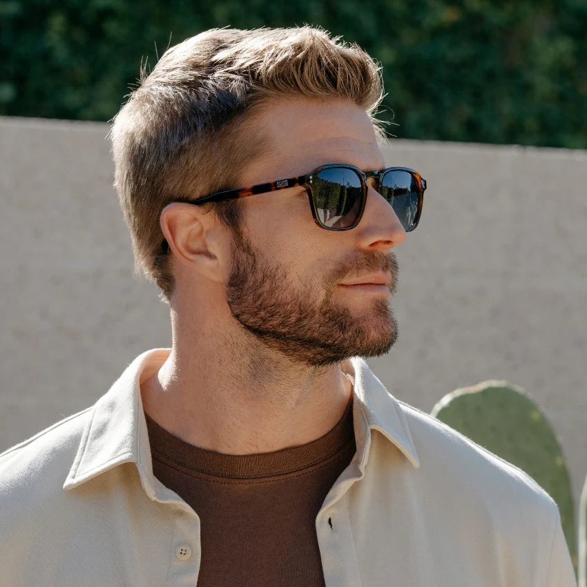 WMP Francis Sunglasses, Brown Tortoise