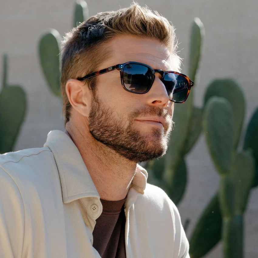 WMP Francis Sunglasses, Brown Tortoise