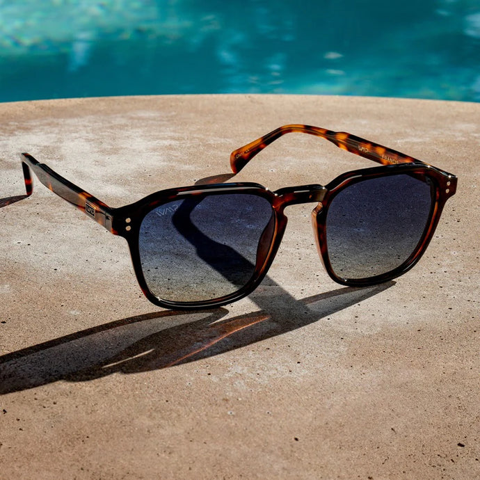 WMP Francis Sunglasses, Brown Tortoise