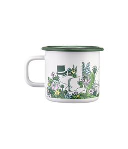 Moomin Enamel Mug - In the Garden, 3,7dl
