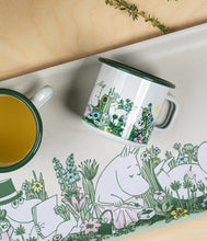 Load image into Gallery viewer, Moomin Enamel Mug - In the Garden, 3,7dl