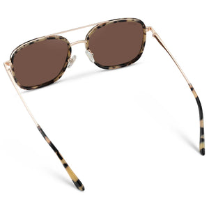 Gia Sunglasses, Beige Tortoise