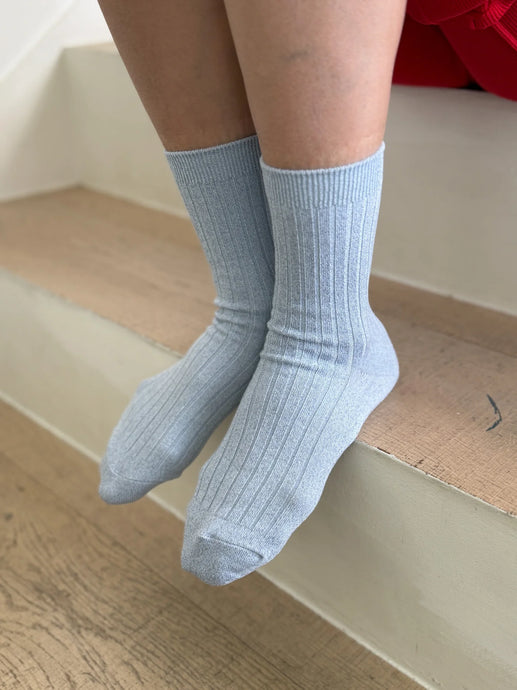 Glitter Socks, Morning Mist
