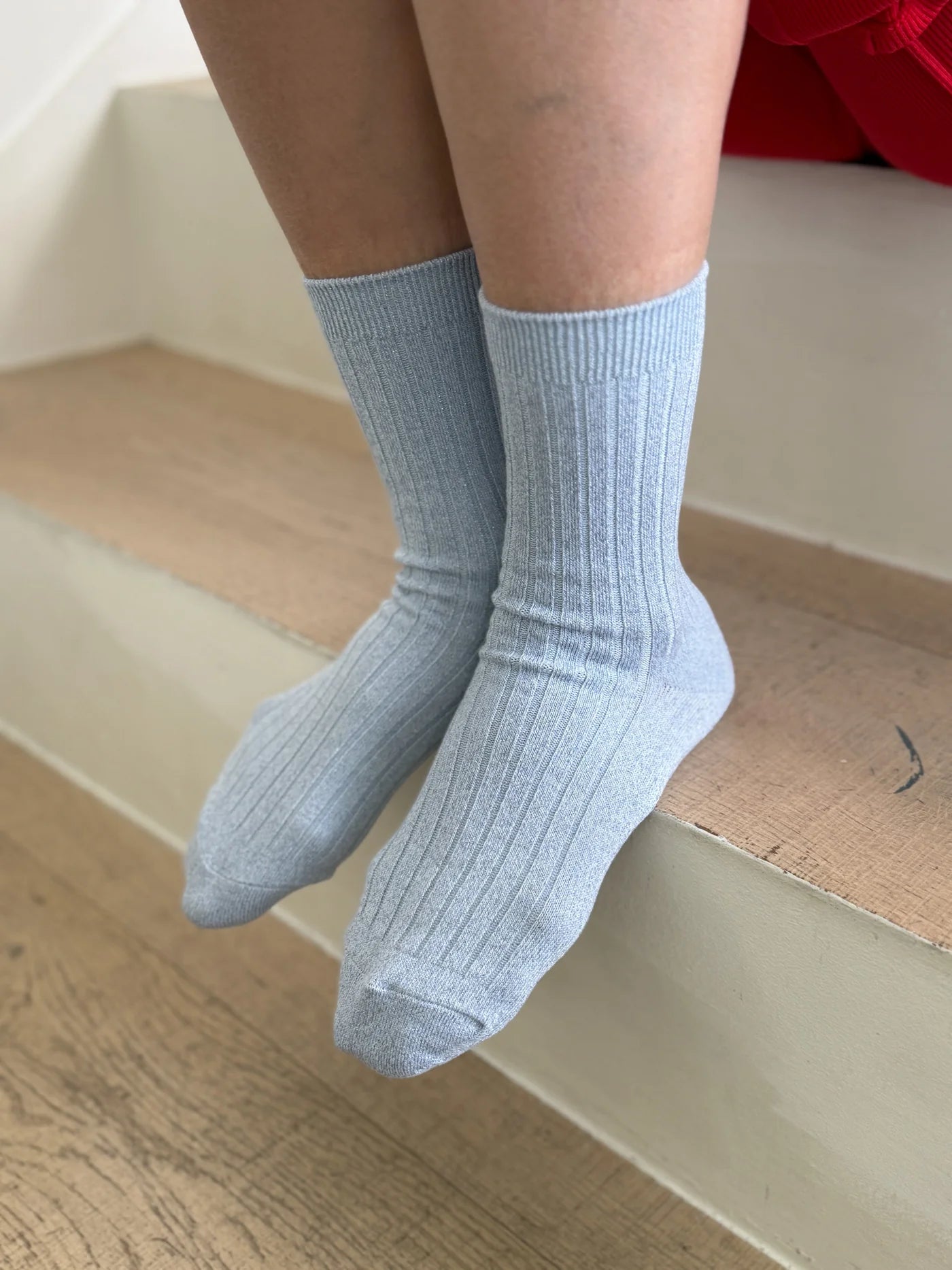 Glitter Socks, Morning Mist