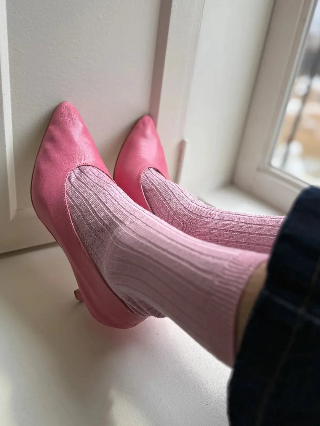 Glitter Socks, Rosé