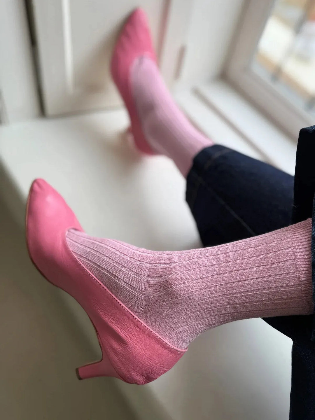 Glitter Socks, Rosé